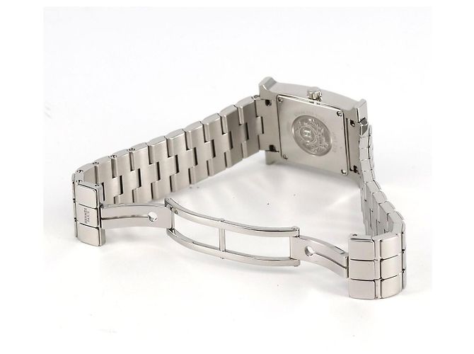 Hermès H Uhr HH1.210 Stainless Steel Silber - Ansicht 7