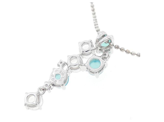 Collana Tasaki Au750 Color Stone Argento - vista 4