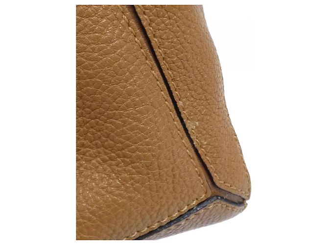 Borsa a spalla Loewe Puzzle Mini in vitello Marrone - vista 5