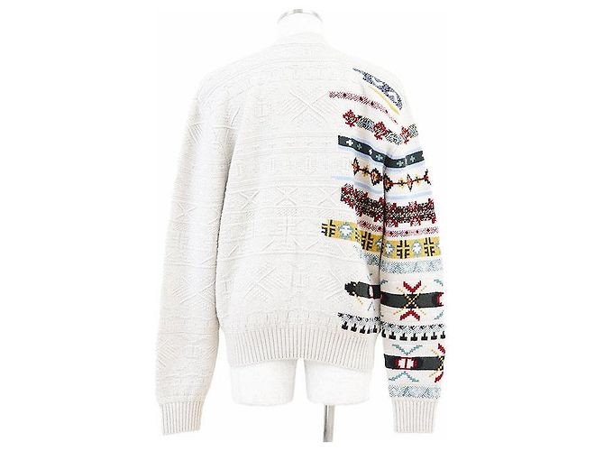 Hermès Hermes Wool Cashmere Knit Cardigan Brown - view 8