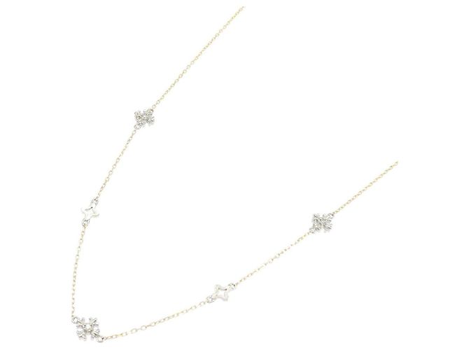 Autre Marque Collana agete Au750 Diamante D'oro - vista 2
