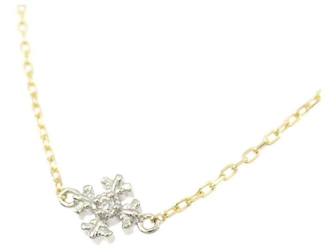 Autre Marque Collana agete Au750 Diamante D'oro - vista 3
