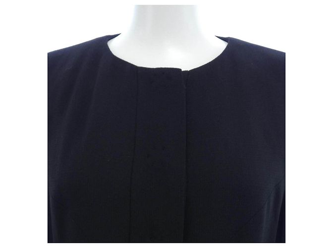 Abrigo de lana Fendi Negro - vista 6