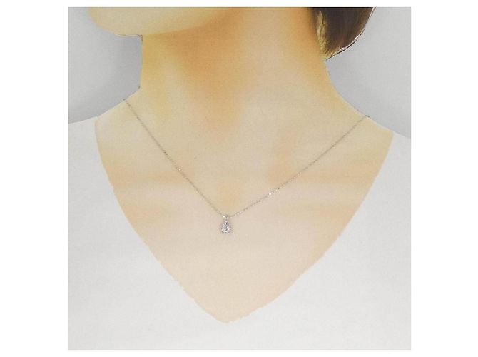 Autre Marque Collana di Diamanti Au750 Argento - vista 6
