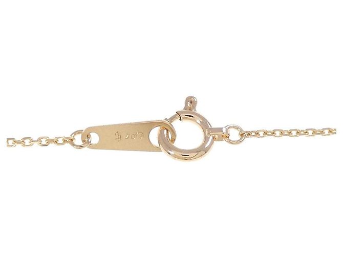 Autre Marque Collana Au750 Initial N Diamond Rosa - vista 5