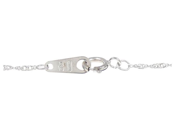 Autre Marque Collana in oro bianco Au750 e diamanti Argento - vista 5