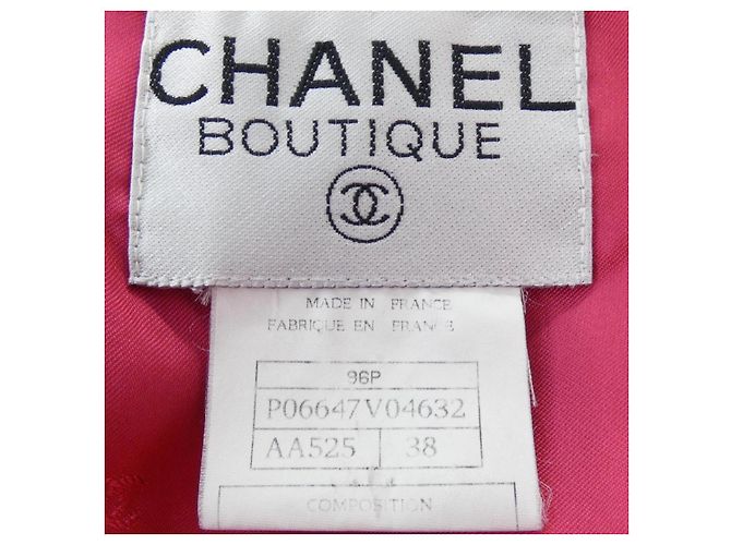 Chaqueta Chanel Rosa - vista 4