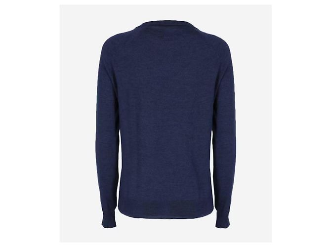 Zadig & Voltaire "Love You" Merinowoll-Pullover Blau - Ansicht 2