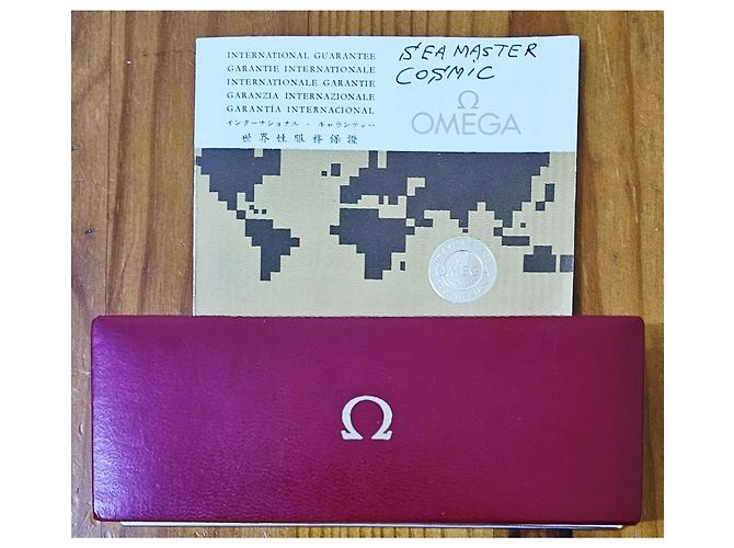 Orologio Automatico Omega Seamaster Cosmic Marrone Argento - vista 15