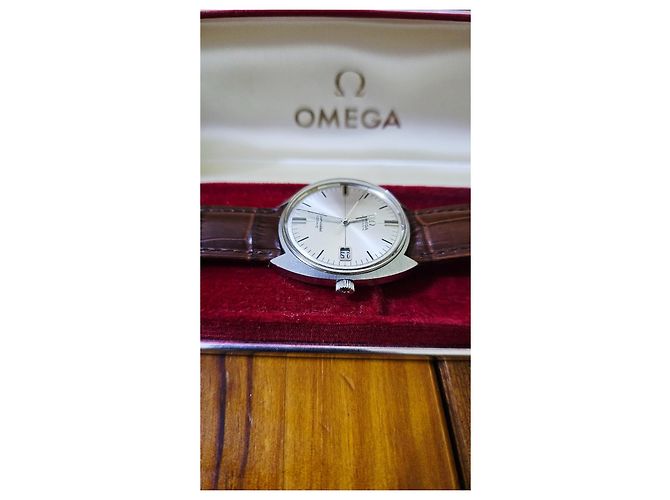 Orologio Automatico Omega Seamaster Cosmic Marrone Argento - vista 4