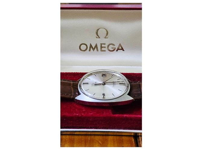 Orologio Automatico Omega Seamaster Cosmic Marrone Argento - vista 5