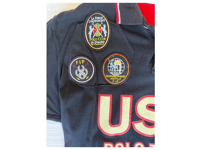 Autre Marque Polo La Martina USA Polo Team Nero - vista 4