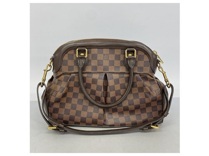 Borsa Louis Vuitton Damier Trevi PM Damier ebene - vista 10