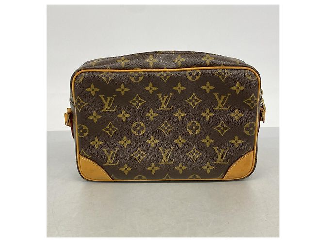Sac à épaule Louis Vuitton Monogram Trocadero 27 Marron - vue 10