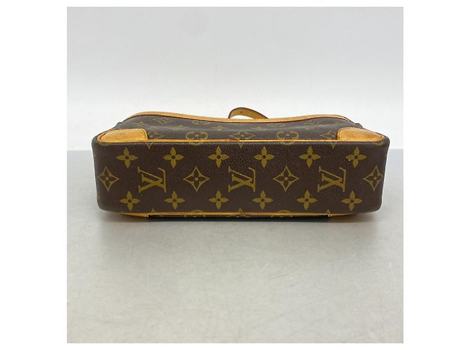Sac à épaule Louis Vuitton Monogram Trocadero 27 Marron - vue 3