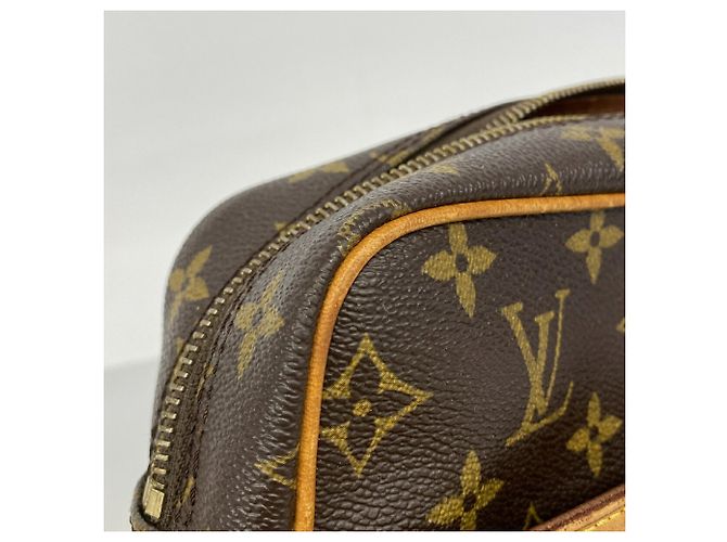 Sac à épaule Louis Vuitton Monogram Trocadero 27 Marron - vue 6