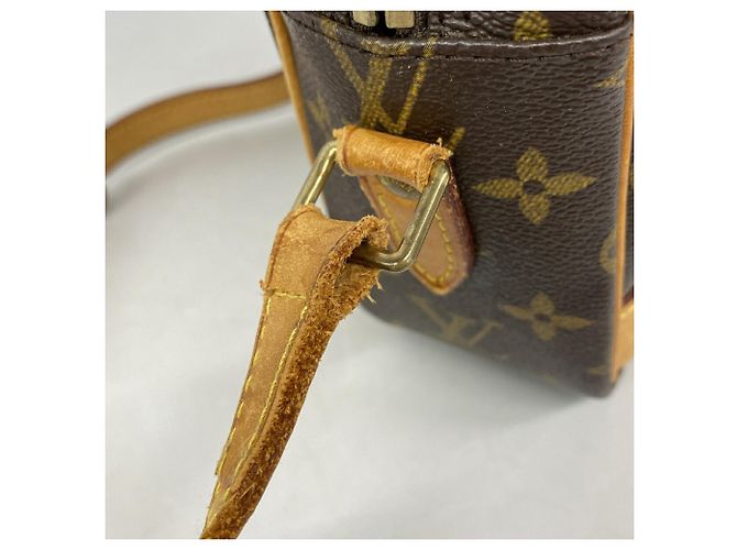 Sac à épaule Louis Vuitton Monogram Trocadero 27 Marron - vue 7