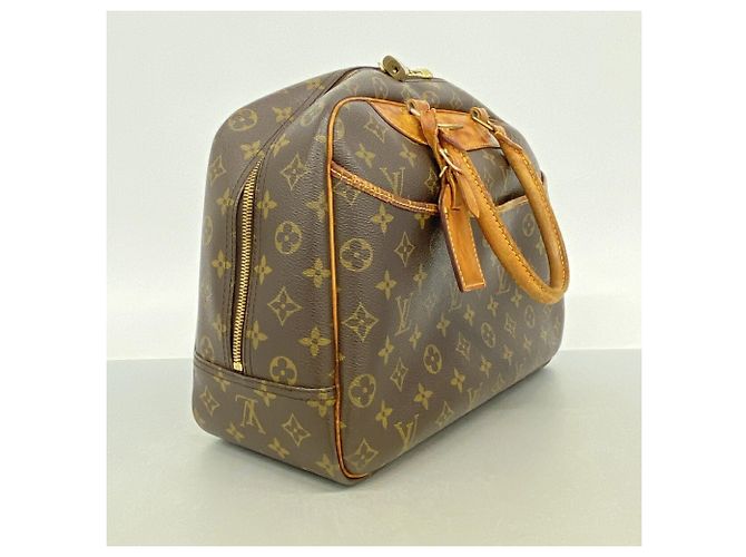 Borsa Louis Vuitton Monogram Deauville Marrone - vista 2
