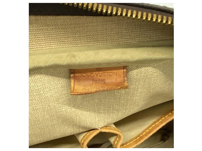 Borsa Louis Vuitton Monogram Deauville Marrone - vista 5
