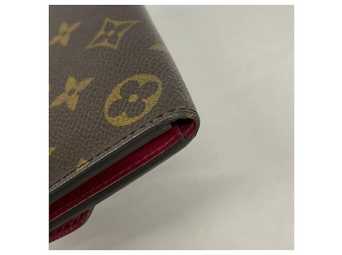 Louis Vuitton Monogram Portefeuille Emilie Long Wallet Fuschia - Ansicht 5