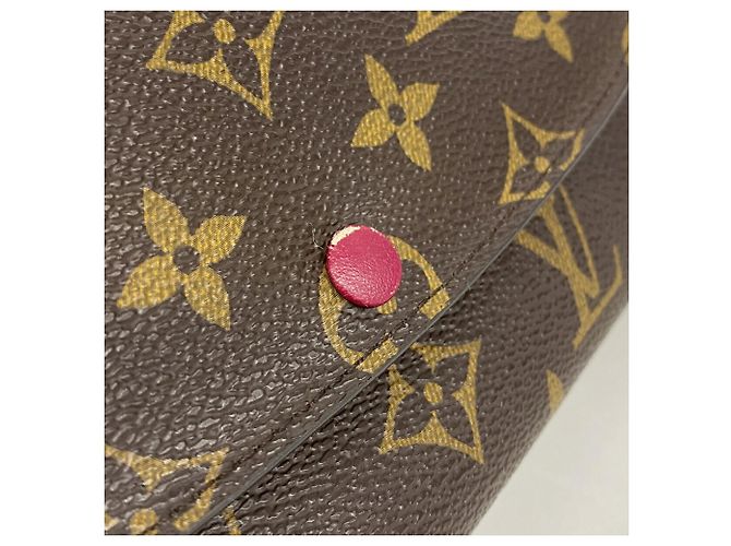 Louis Vuitton Monogram Portefeuille Emilie Long Wallet Fuschia - Ansicht 6