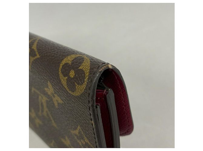 Louis Vuitton Monogram Portefeuille Emilie Long Wallet Fuschia - Ansicht 7