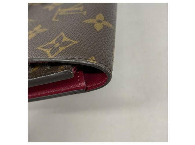 Louis Vuitton Monogram Portefeuille Emilie Long Wallet Fuschia - Ansicht 8