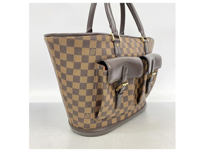 Borsa Tote Louis Vuitton Damier Manosque GM N51120 Ebene Damier ebene - vista 2
