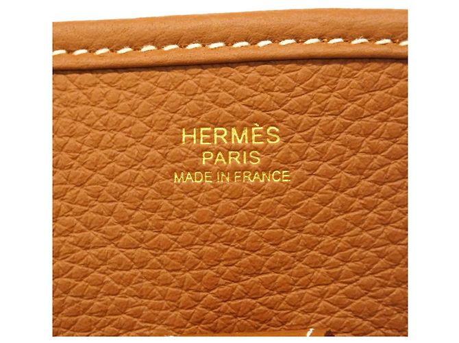 Hermès Borsa a tracolla Hermes Evelyne 3PM D'oro - vista 5