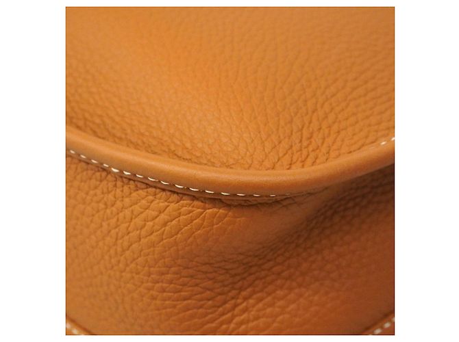 Hermès Borsa a tracolla Hermes Evelyne 3PM D'oro - vista 6
