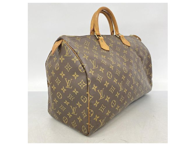 Borsa Louis Vuitton Monogram Speedy 40 Marrone - vista 2