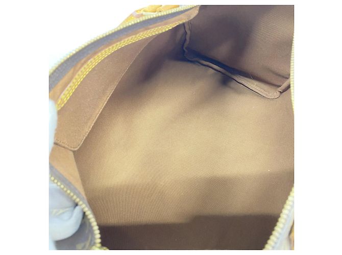 Borsa Louis Vuitton Monogram Speedy 40 Marrone - vista 4