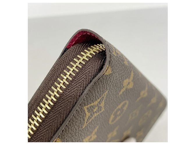 Louis Vuitton Monogram Zippy Wallet M41895 Fuschia - vista 5