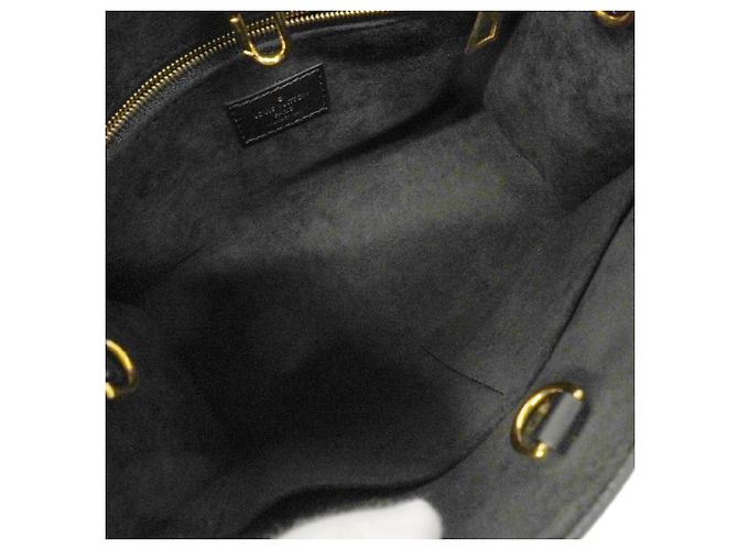 Borsa Louis Vuitton Monogram Empreinte OnTheGo PM Nero - vista 4