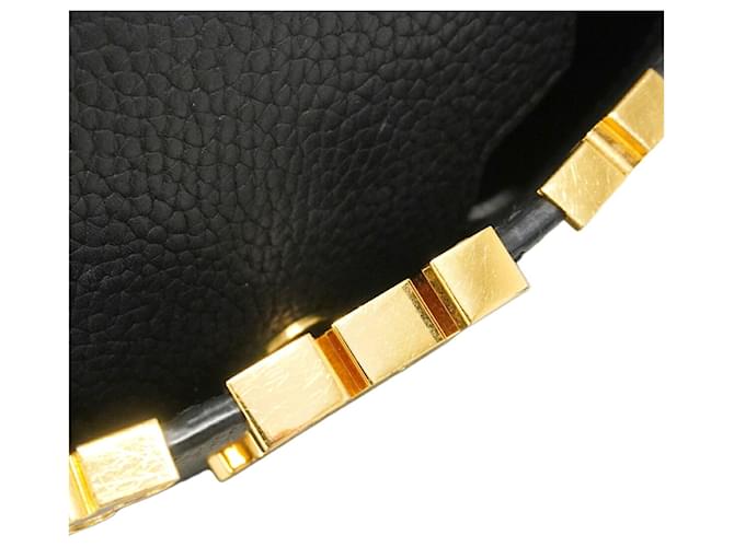 Borsa Louis Vuitton Capucines BB Nero - vista 10