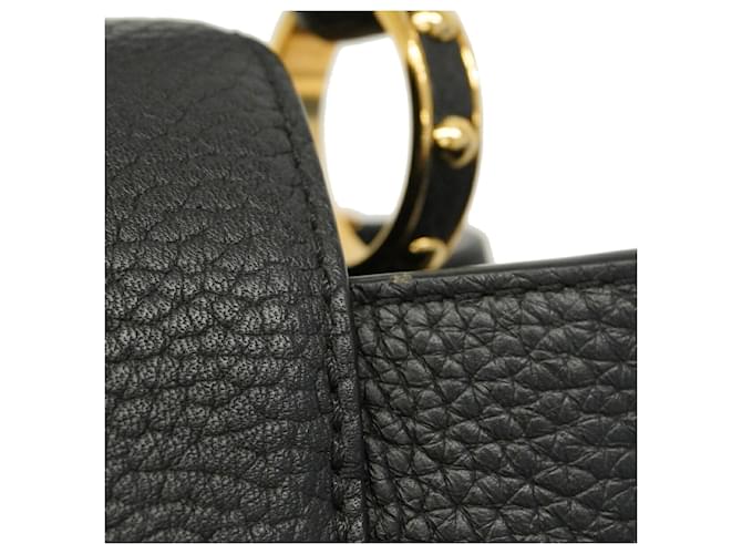 Borsa Louis Vuitton Capucines BB Nero - vista 8
