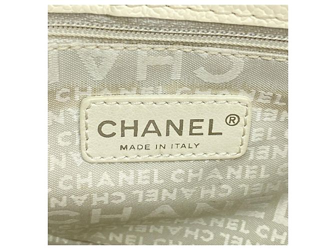 Borsa a tracolla Chanel Ivory Crudo - vista 5