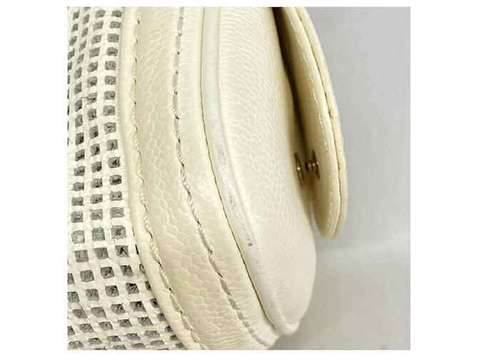 Borsa a tracolla Chanel Ivory Crudo - vista 6