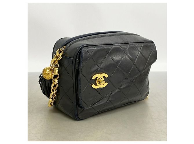 Borsa a tracolla Chanel Matelassé Nero - vista 2
