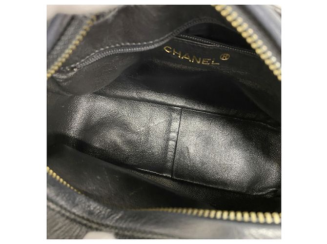 Borsa a tracolla Chanel Matelassé Nero - vista 4