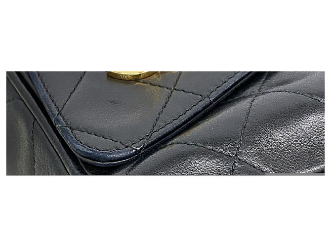 Borsa a tracolla Chanel Matelassé Nero - vista 7