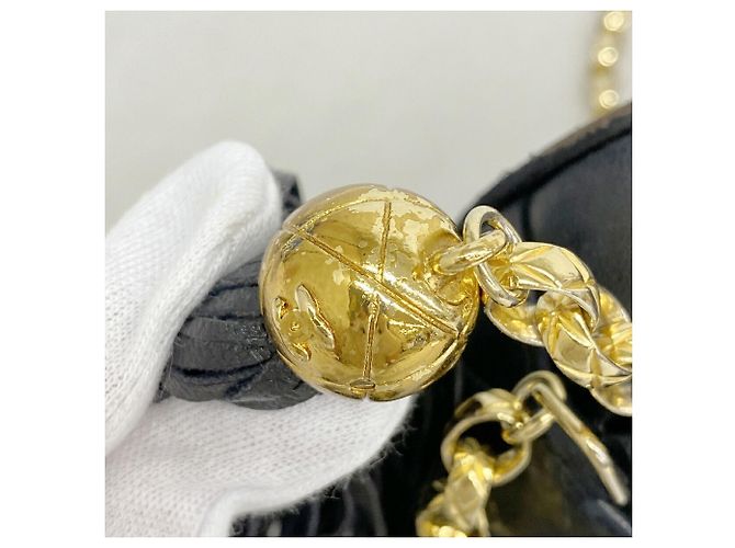 Borsa a tracolla Chanel Matelassé Nero - vista 9