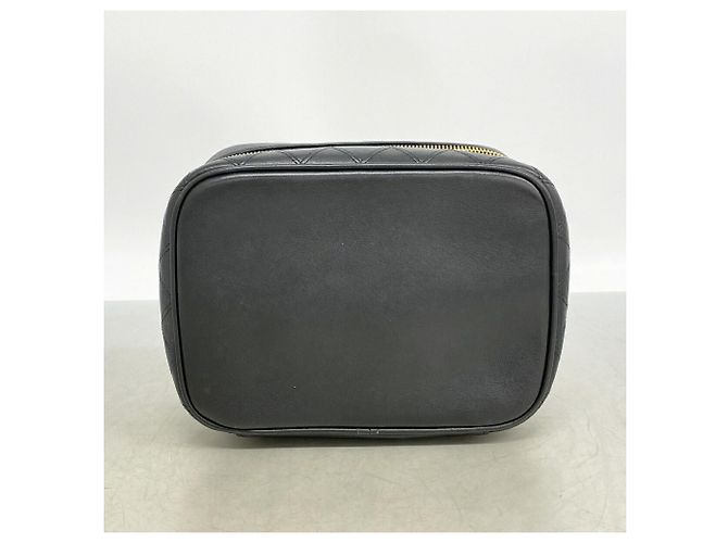 Chanel Vanity Bag aus bicolor Leder in Schwarz - Ansicht 3