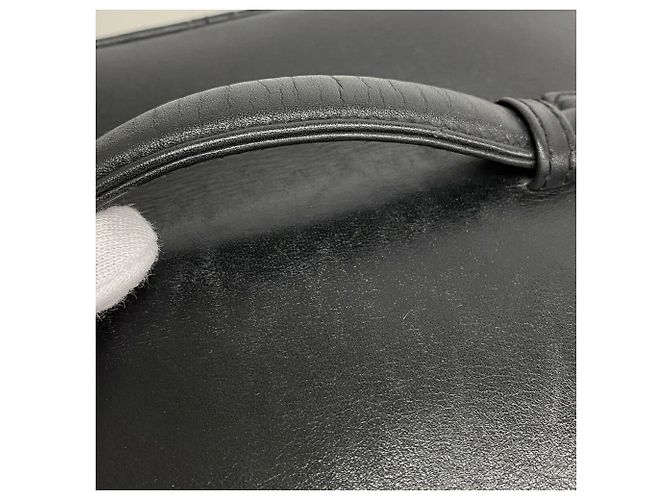 Chanel Vanity Bag aus bicolor Leder in Schwarz - Ansicht 6
