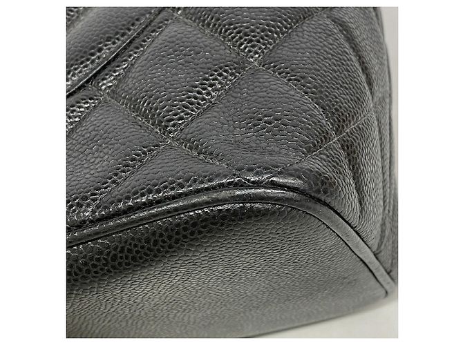 Timeless Borsa Tote Chanel in pelle di vitello martellata nera Nero - vista 6