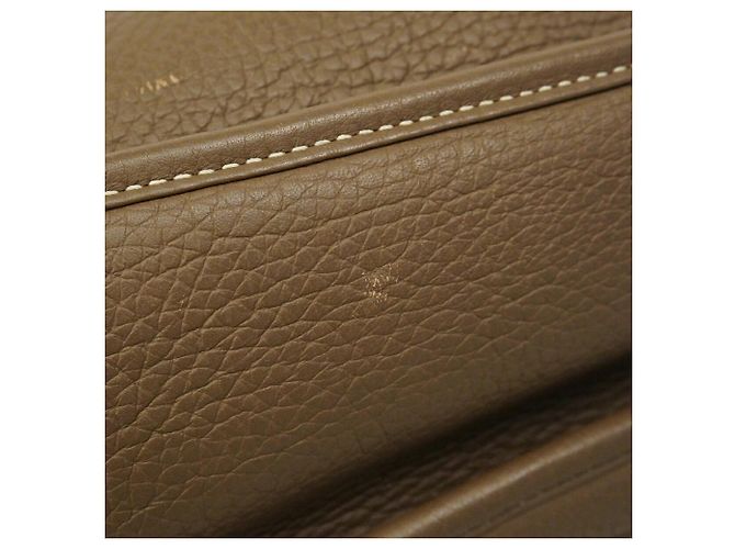 Hermès Borsa a tracolla Hermes Evelyne 3GM Taupe - vista 13