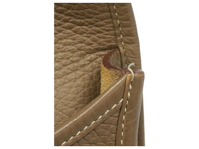 Hermès Borsa a tracolla Hermes Evelyne 3GM Taupe - vista 6