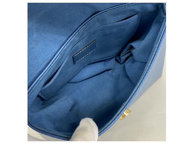 Borsa Louis Vuitton Epi Rocky BB Blu - vista 4
