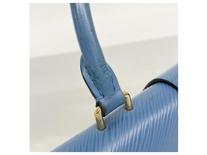 Borsa Louis Vuitton Epi Rocky BB Blu - vista 8