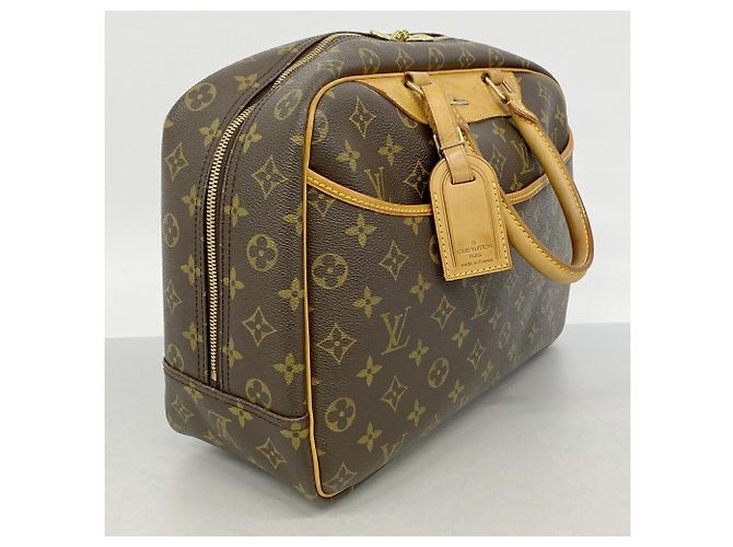 Borsa Louis Vuitton Monogram Deauville Marrone - vista 2